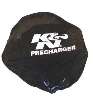 Yamaha YFZ350 Banshee Air Filter Wrap - K&N Engineering - PreCharger - Black - `87-`02